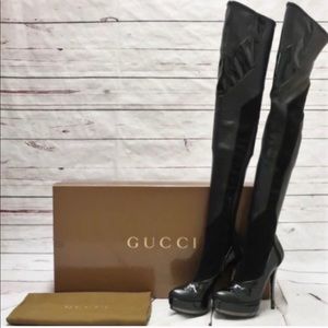gucci knee boots
